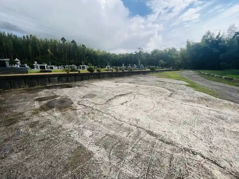 市原聖地霊園 駐車場の写真