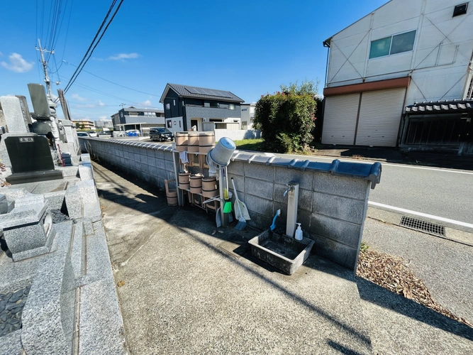 武西中央霊園 水汲み場の写真