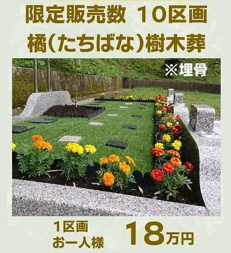 君津市 徳壽寺 橘樹木葬