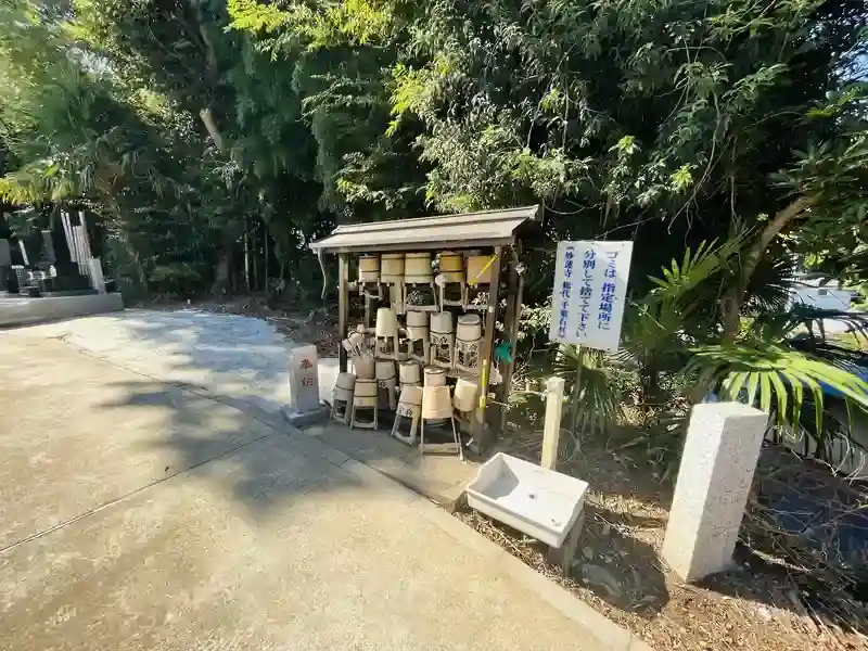 妙蓮寺 水汲み場の写真