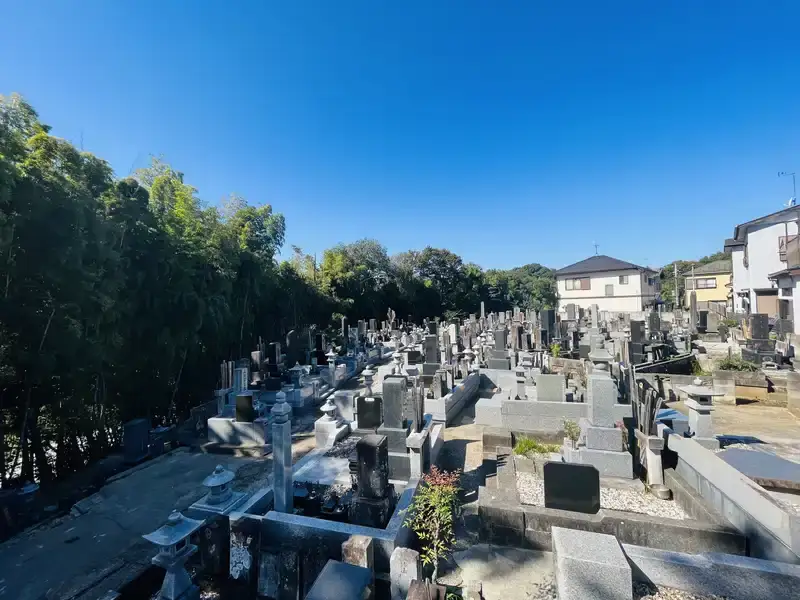 妙蓮寺 道野辺墓地全景