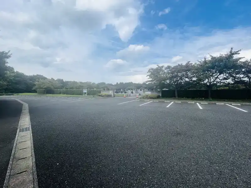 袖ヶ浦平成霊園 駐車場