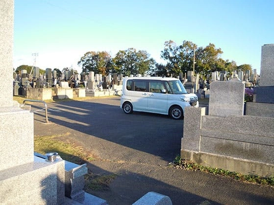 土浦市営 国分霊園 駐車場の写真