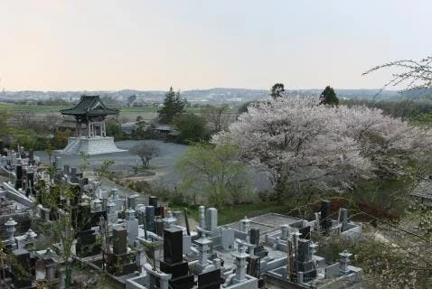 常陸太田市 寿松院墓苑