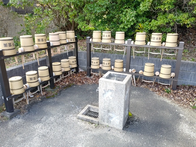 日立市営 東平霊園 水汲み場の写真