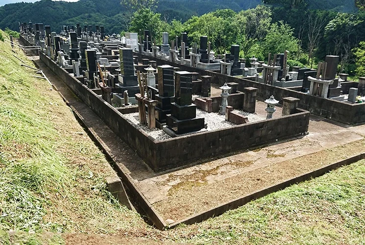 常陸太田市営 天下野第一霊園 