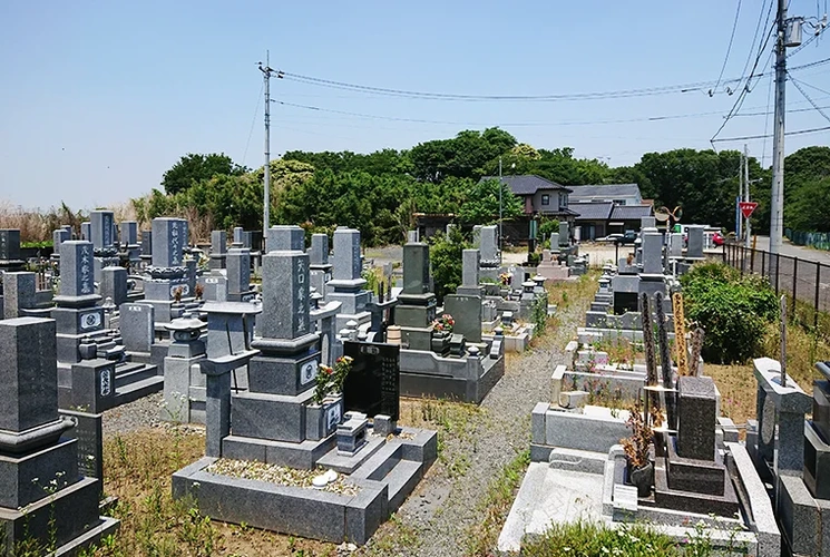 桜川市 筑西市営 明野墓地