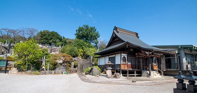 足利 観音寺 永代供養墓・樹木葬 観音寺 本堂外観