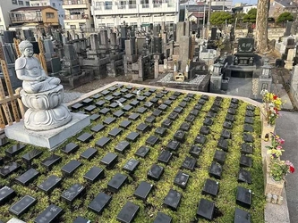 浄土宗の寺院墓地