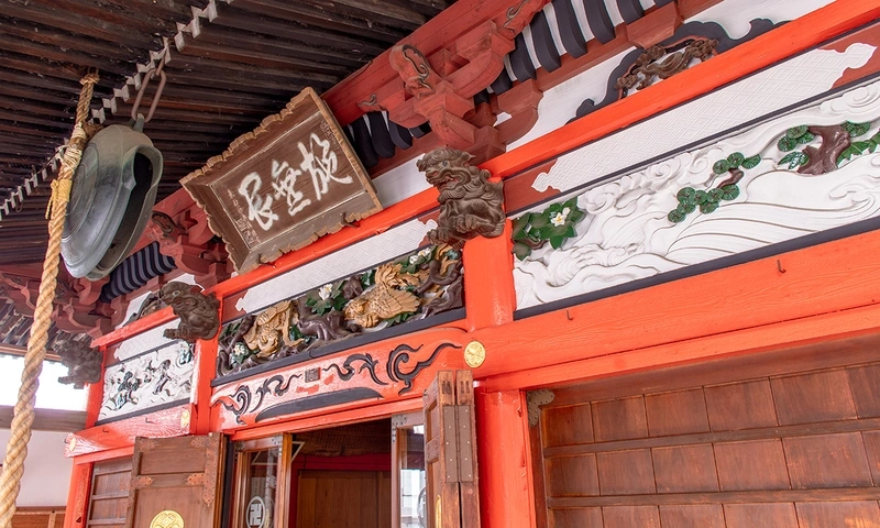 東泉寺 永代供養墓・樹木葬 観音堂（本堂）欄間