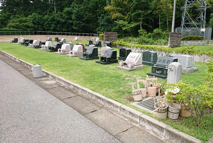 上三川町営 上三川霊園 水汲み場の写真