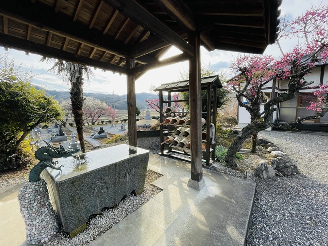 正光寺 日向霊園 水汲み場の写真