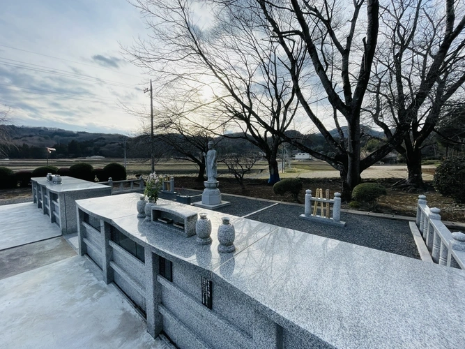 正光寺 日向霊園 冬の樹木葬②