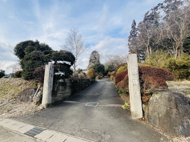 正光寺 日向霊園 入口