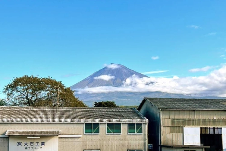 快晴の日には富士山を望むことも