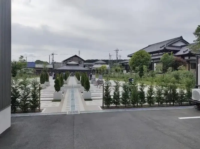 ガーデンメモリアル富士 墓地入り口