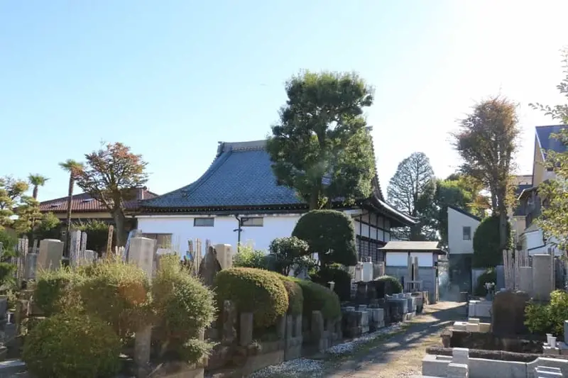 珠光山 清谷寺 墓地全景