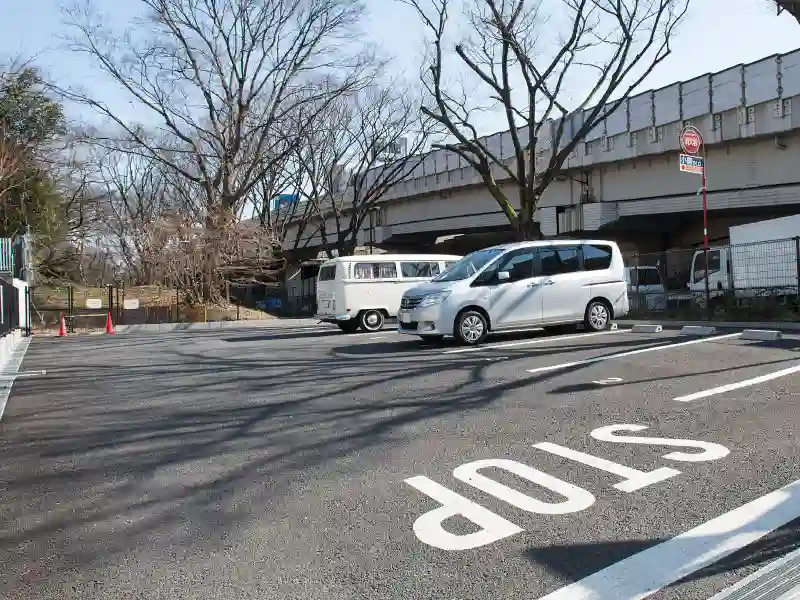 築地本願寺 和田堀廟所 駐車場の写真