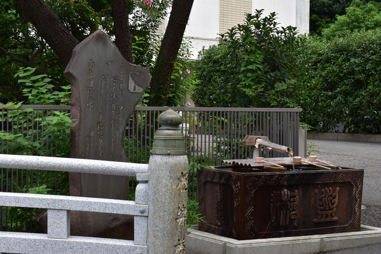 築地本願寺 和田堀廟所 水汲み場の写真