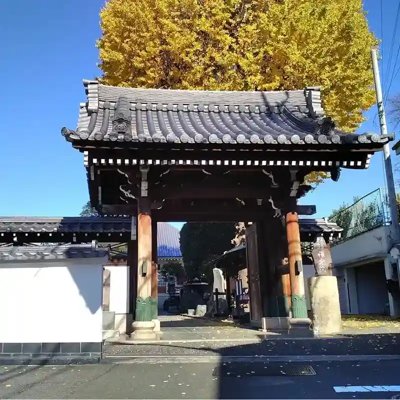 禅定院 山門