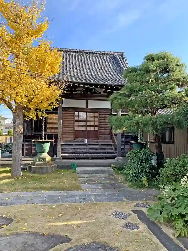 緑に包まれた歴史を感じられるお寺