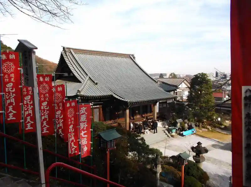 武蔵野七福神の毘沙門天