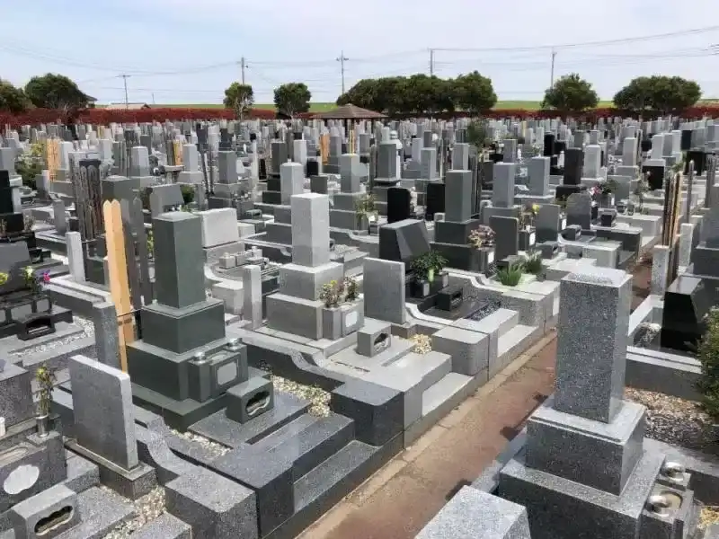 関宿墓苑 開放感のある墓苑