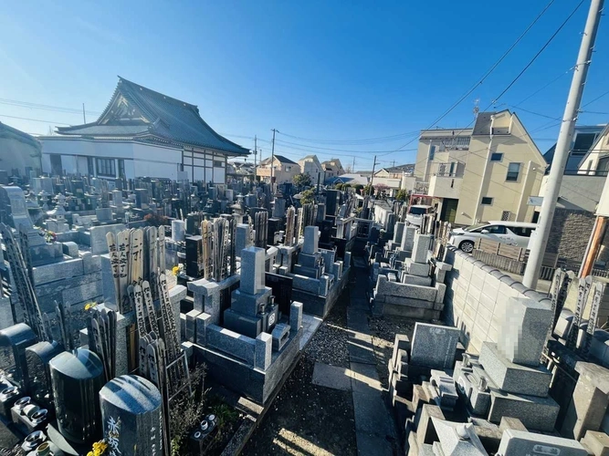 西光寺 墓地全景