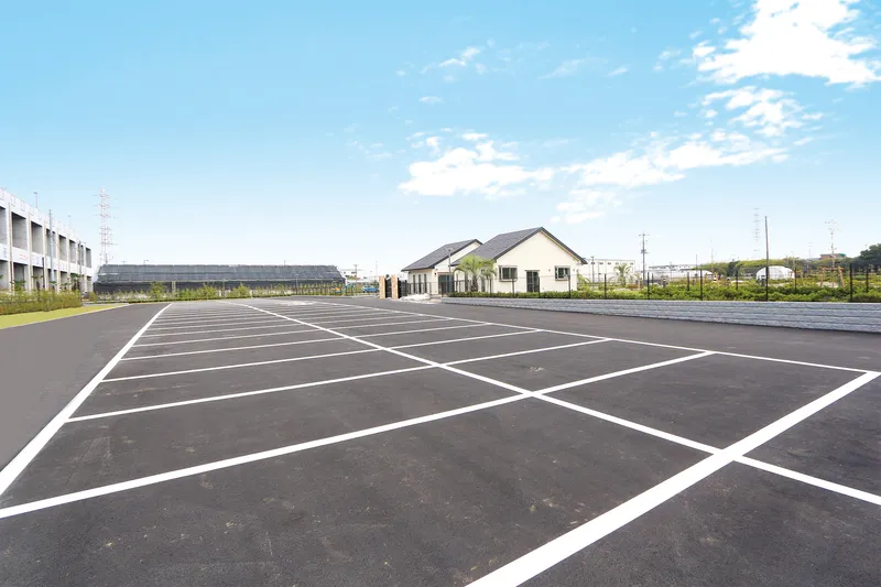 聖地霊園未来 駐車場の写真
