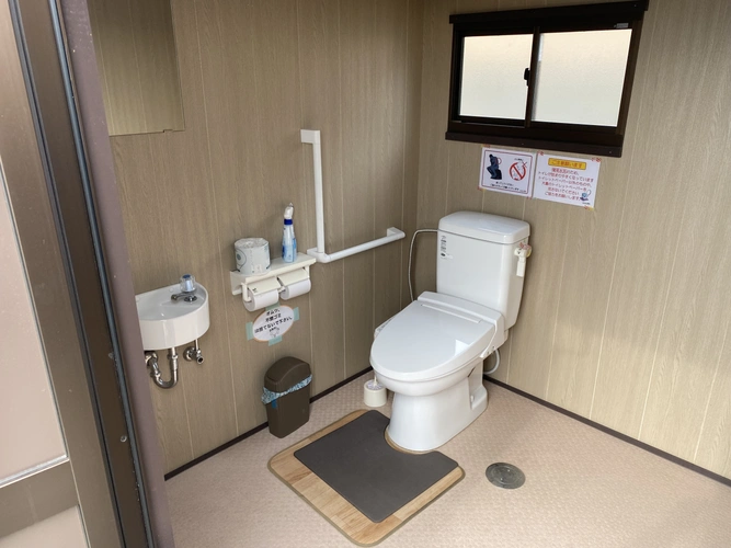 森の国墓苑　一般墓 トイレの写真