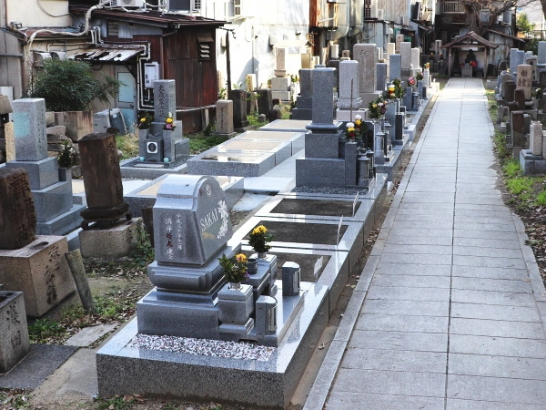 大阪市城東区 蒲生墓地