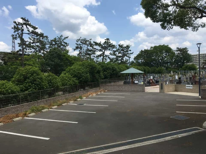 江坂霊園 駐車場の写真