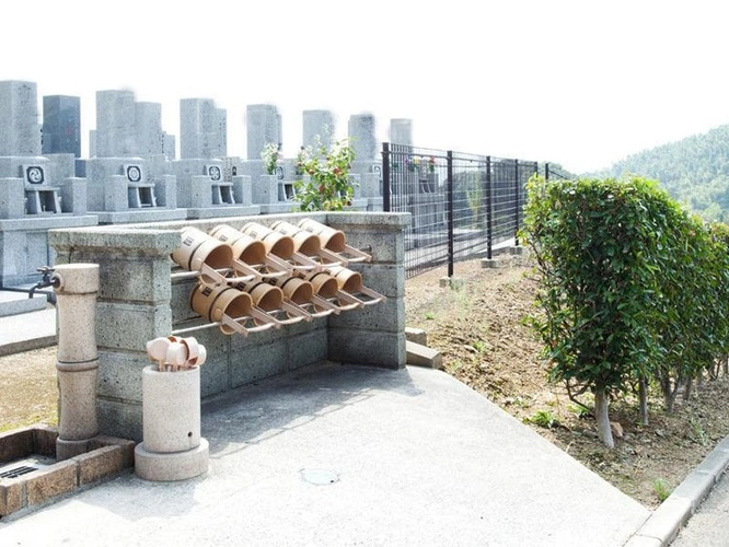 ニューメモリアルパーク小倉霊園 水汲み場の写真