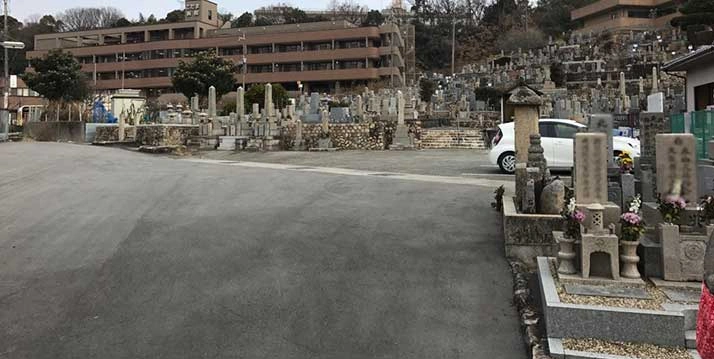  宝塚市 川面墓地