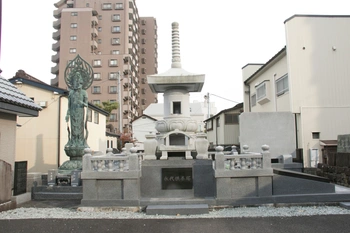 宮城県仙台市の寺院墓地