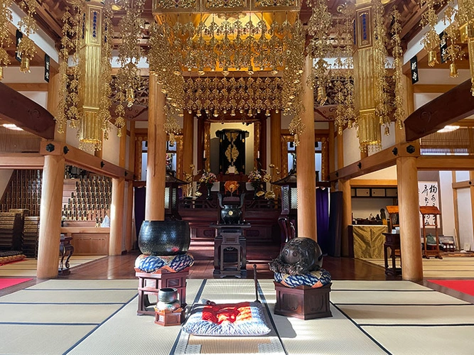 霊雲寺 のうこつぼ 法要施設の写真