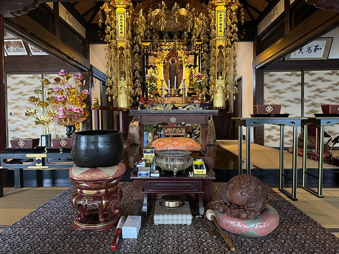 遍照寺 のうこつぼ 法要施設の写真