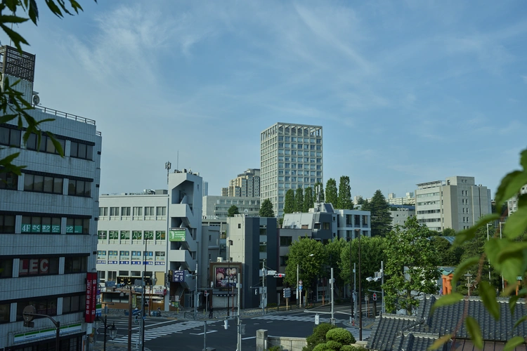 都心に近いながら陽当たり・見晴らし良好。