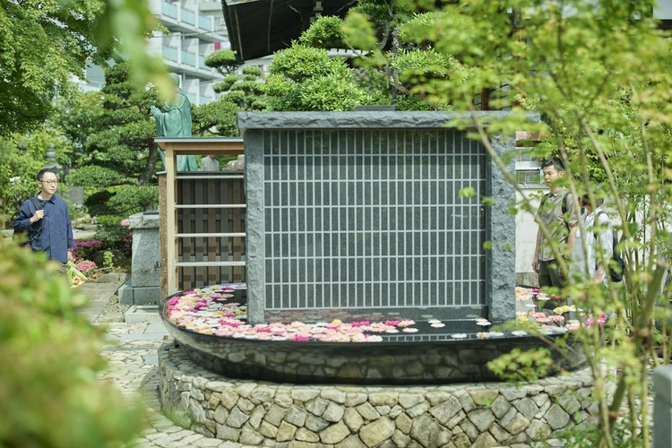 早稲田　樹木葬　想咲手水 