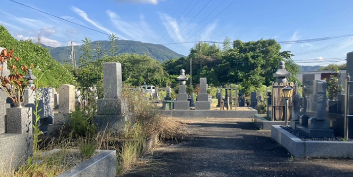 紀の川市営 小坂墓地 