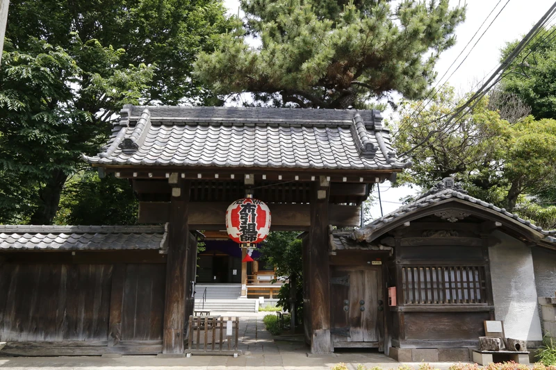 文化財の山門