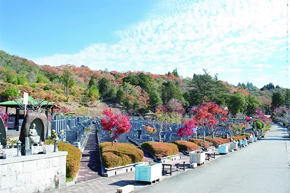 墓地風景