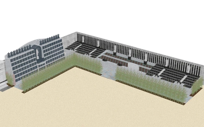 永代供養墓 墓域完成イメージ