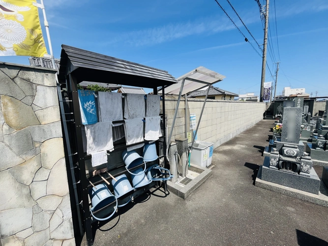 白浜浄苑墓地 水汲み場の写真