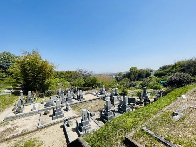 清徳霊園 墓地風景