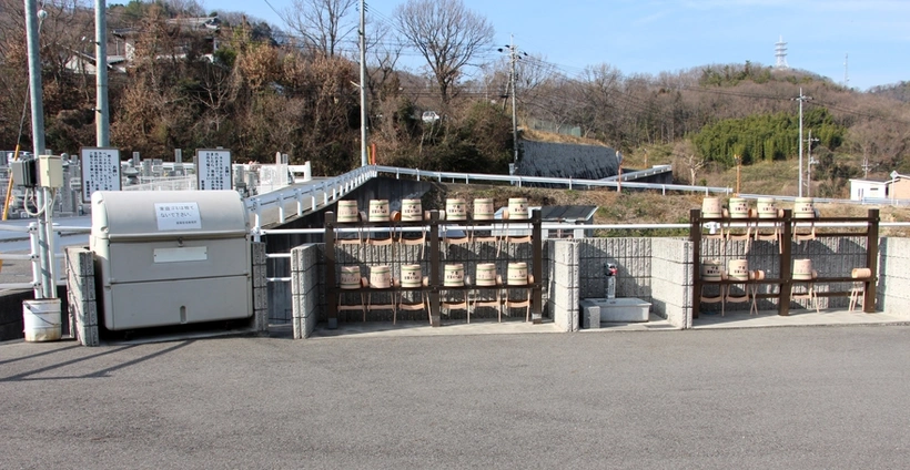 オアシス霊園 深山 水汲み場の写真