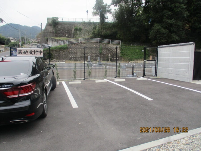 教雲寺墓地 駐車場の写真