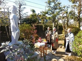 在来仏教の寺院墓地