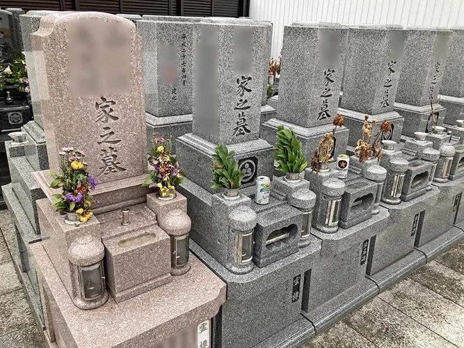 大阪市北区 提法寺墓地