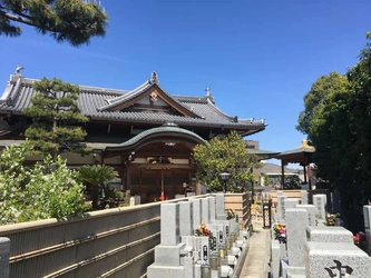 陽当たりが良好な寺院墓地